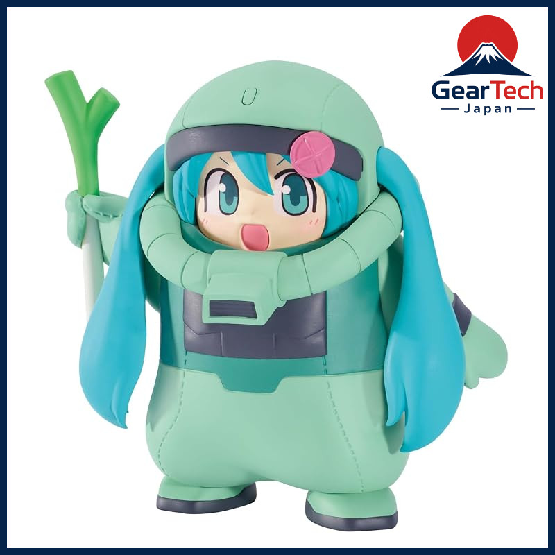 **Gundam 45th Anniversary × Hatsune Miku Figure: Zaku Plush [Hatsune Miku Version]**【Direct from Jap