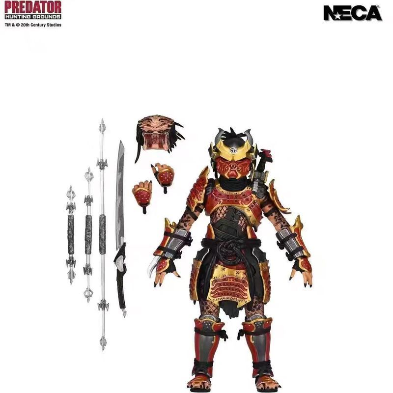 【พร้อมส่ง】NECA feral predator figure avp neca hiya predator wolf แท้ แท้ badlands prey the figure NE