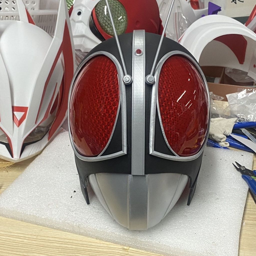 knight rx 3d print helmet