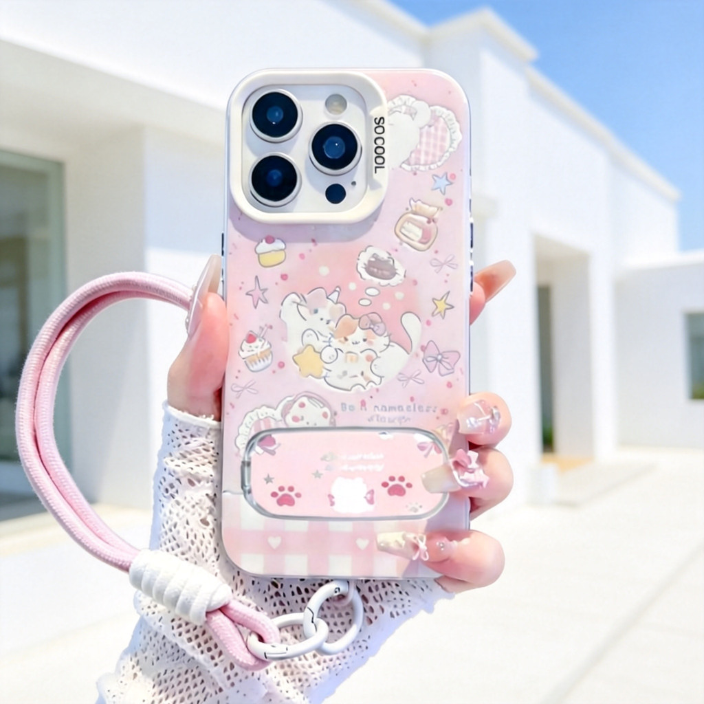 Annie-เคสไอโฟน เข้ากันได้กับ 18/17ProMax iPhone 16Pro 15 14plus 13 11PROMAX-HLMSCY398