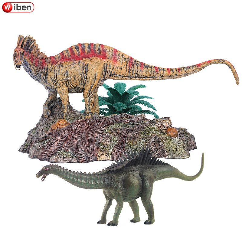 จําลองของเล่นไดโนเสาร์สัตว์รุ่น Augustine Dragon Amgasaurus