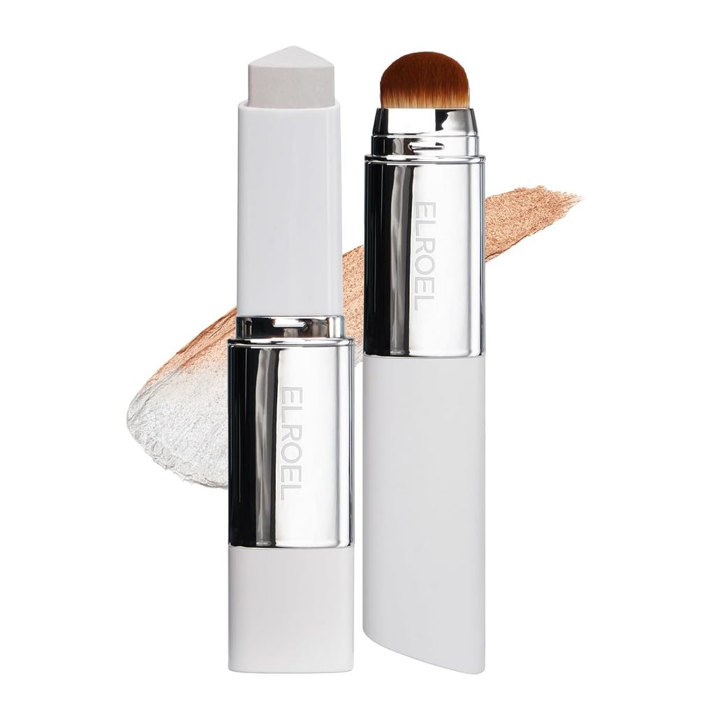 ELROEL Blanc Cover Cream Stick V White - รองพื้นเกาหลี (#203 กลาง) J4LM