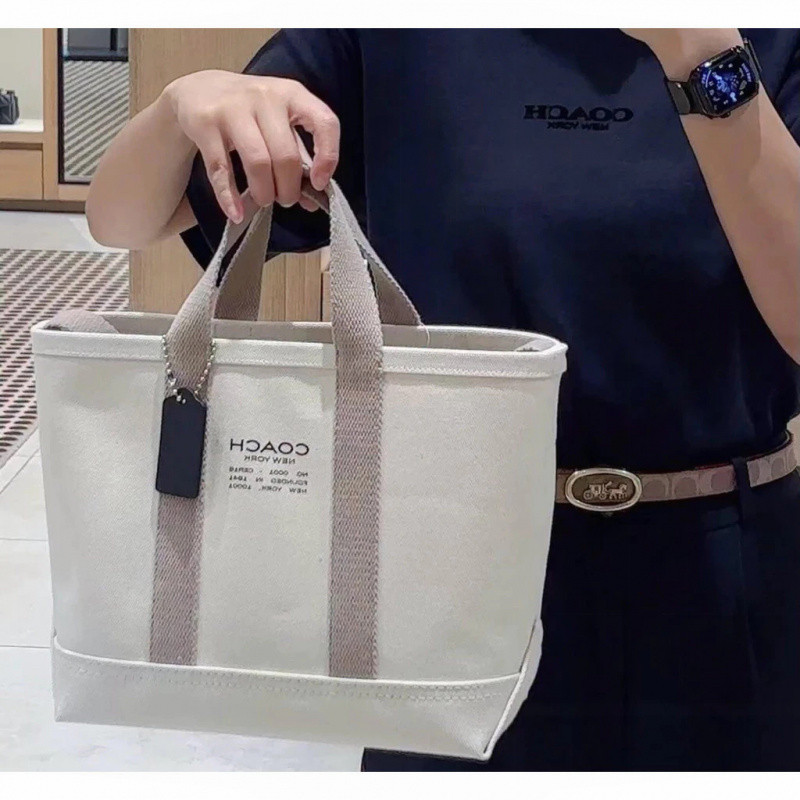 Women Tote CER16 ถุงช้อปปิ้ง กระเป๋าถือผู้หญิง กระเป๋าสะพายข้าง วัสดุผ้าใบ Y66CO7A8CH