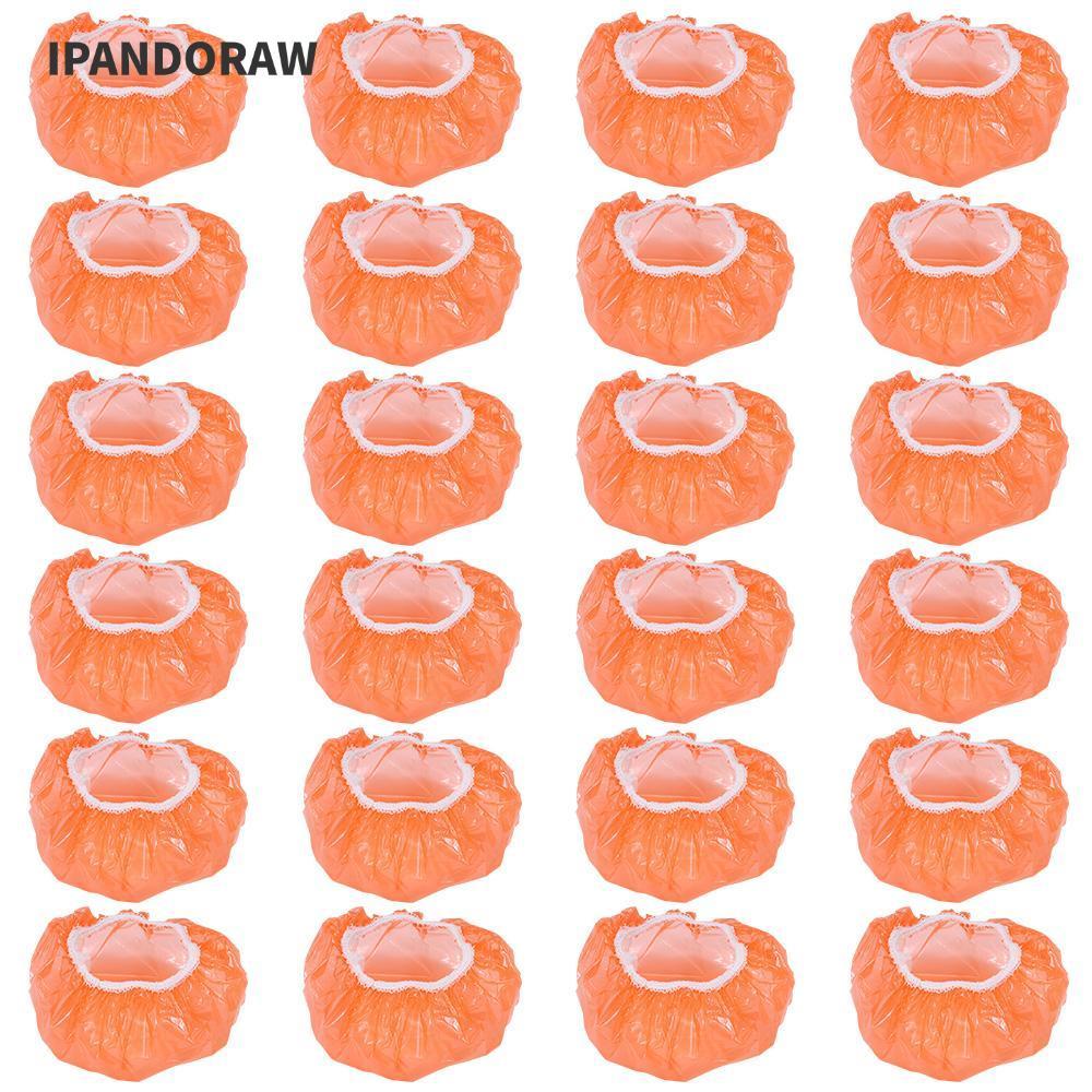 IPANDORAW Fire Alarm Dust Cover, Elastic Thicken Smoke Detector, หยุดสัญญาณเตือนพลาสติกสีส้มสี Cover