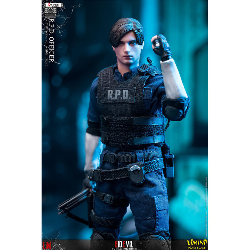 Authentic Original Design LIMTOYS 1/12 Scale RPD Officer Leon DX Ver. Resident Evil 2 Action Figure