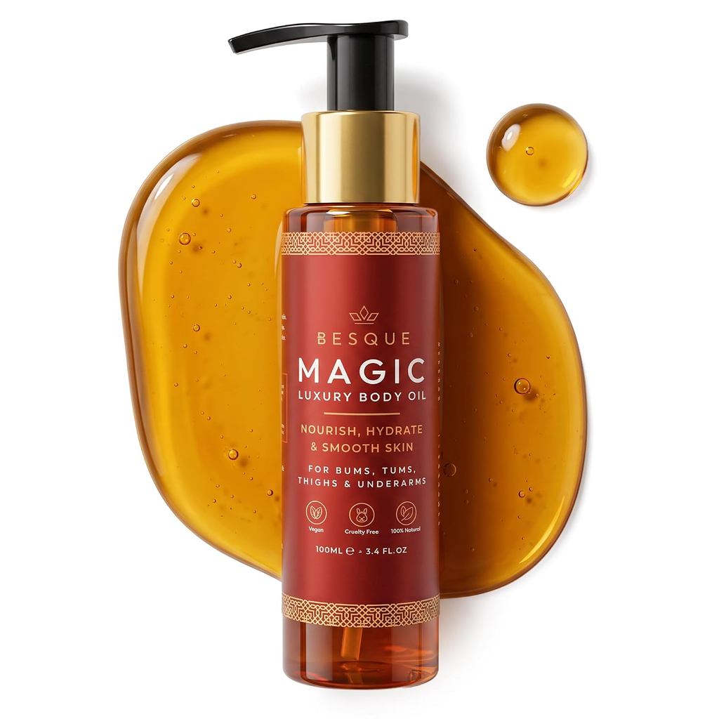 Besque Original Magic Body - Hydrating Body Oils สําหรับผู้หญิง - 3.4 FL OZ SUCW