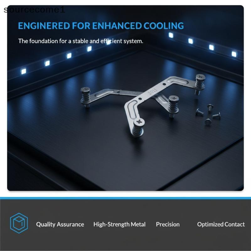 NAY หม้อน้ํา CPU Baplane Mount Braet อุปกรณ์เสริม CPU ปลอดสนิมพร้อม 2011 X99 X79 Desktop PC [แหล่งกํ