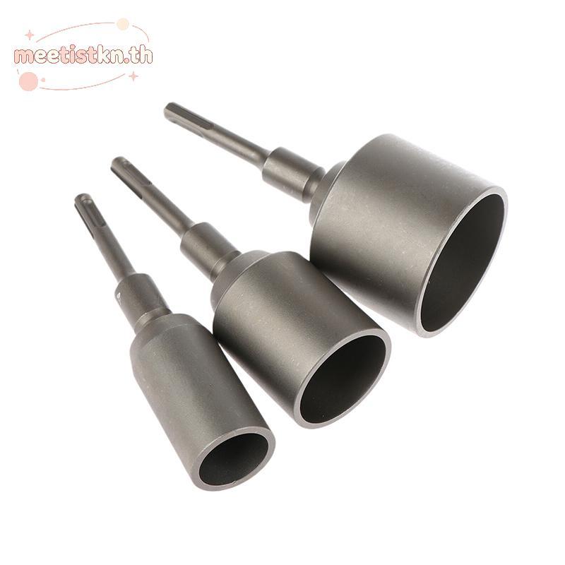 Meetistkn SDS-Plus T-Post Ground Rod Driver Ground Rod Driver เครื่องมือ Heavy Duty สว่านโรตารี่เจาะ