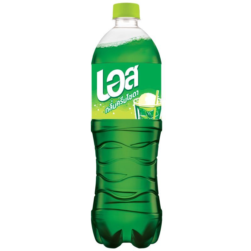 เอสกลิ่นครีมโซดา 1ลิตร Est Cream Soda Flavored Drink 1ltr.