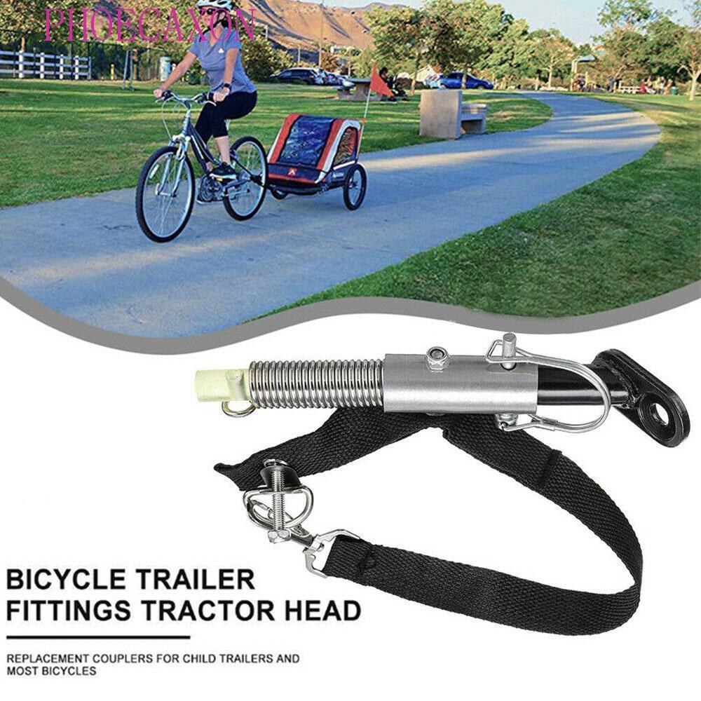 PHOECAXON Trailer Hook คุณภาพสูงสําหรับรถพ่วงจักรยานแร็คด้านหลังขี่จักรยานจักรยาน Trailer Coupler