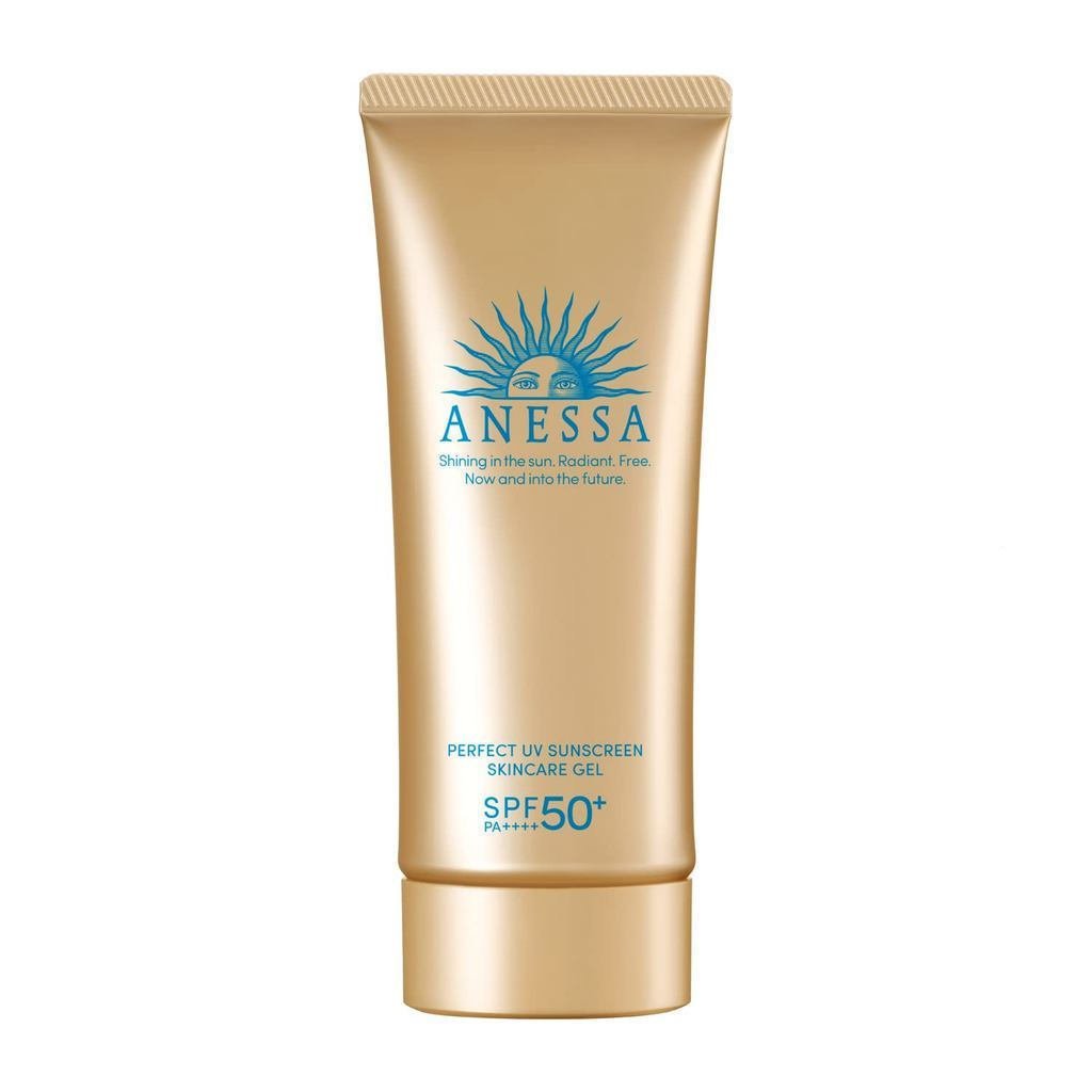 2022 Anessa Perfect UV Skin Care Gel ครีมกันแดด/เอสเซ้นส์ป้องกันรังสีอัลตราไวโอเลตพร้อมกลิ่นหอมดอกไม