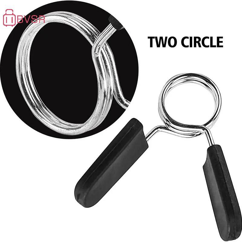 BVSR 25/28/30 มม.Barbell Clamp ฤดูใบไม้ผลิคลิปคอยิมน้ําหนักดัมเบล Lo Standard Lifting Kit Barbell Lo