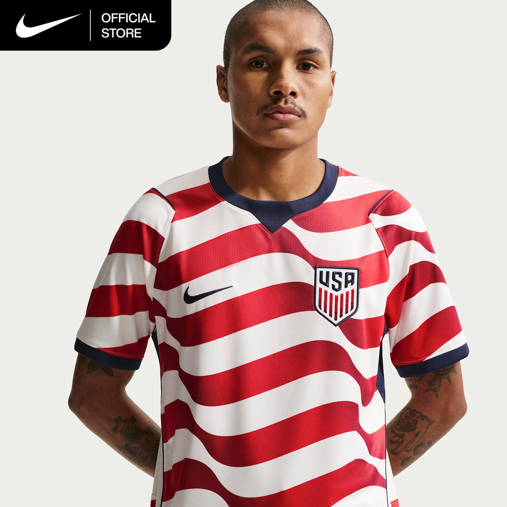 Nike Dri-FIT Men's USMNT 2026 Stadium Home Soccer Replica Jersey Top - Sail [IB5339-133]