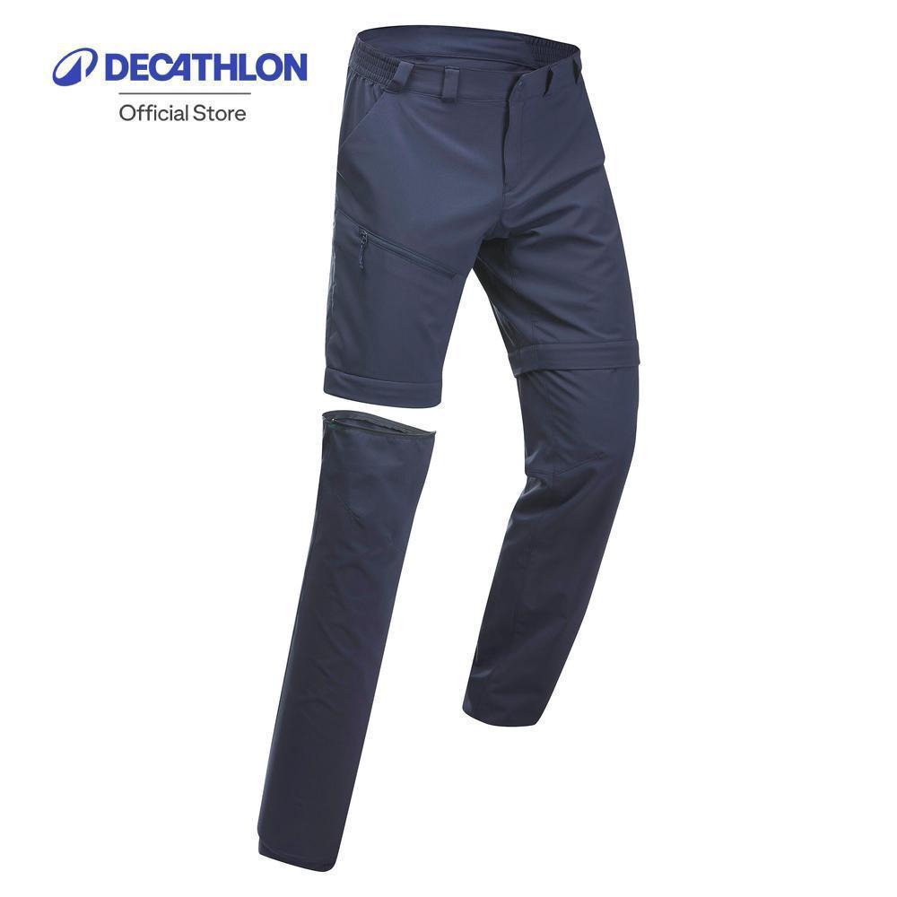 Decathlon Men’S Modular Hiking Trousers Mh150 กางเกงเดินป่าผู้ชายถอดขาได้ รุ่น Mh150 - Navy