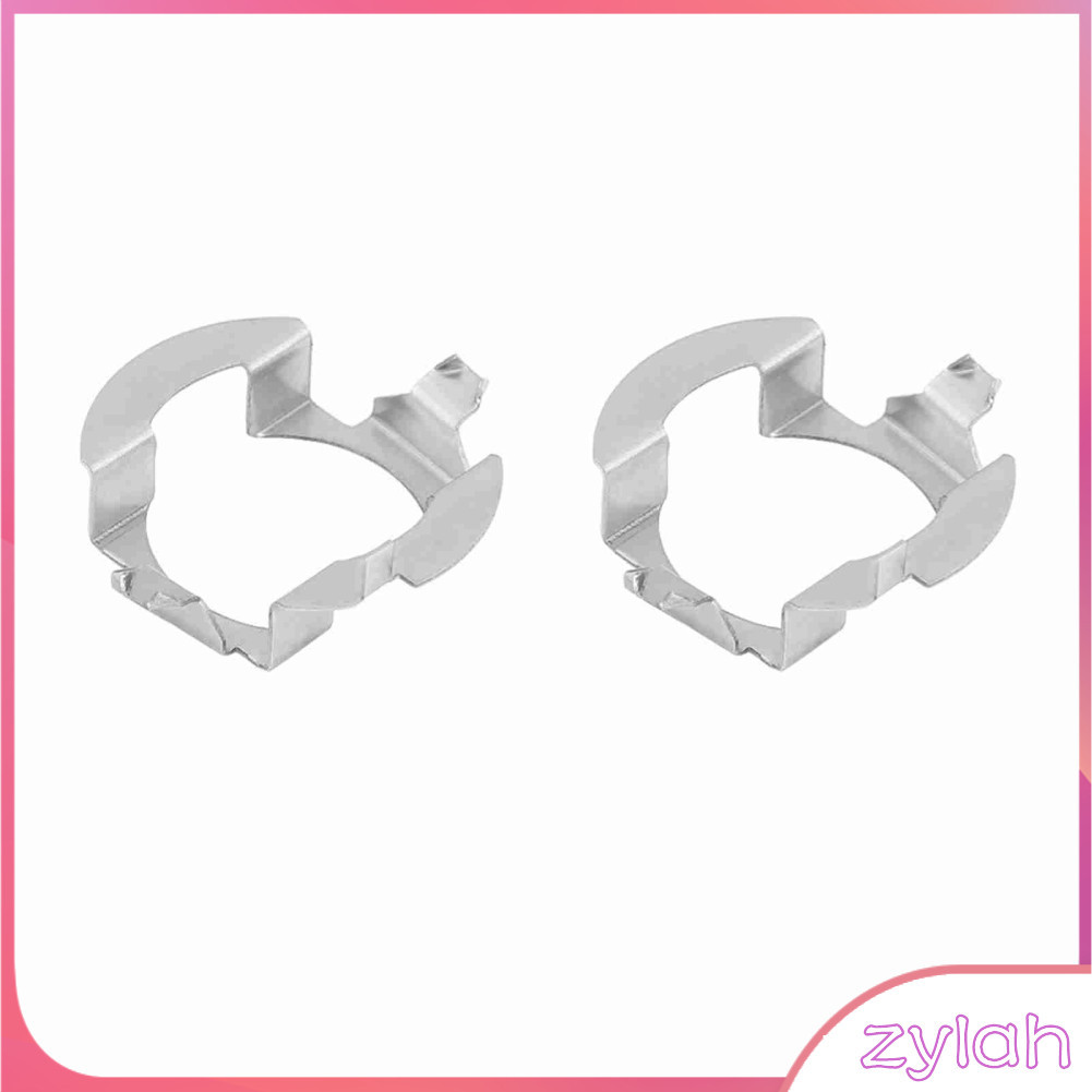 อะแดปเตอร์ไฟหน้า zylah-th 1 คู่ H7 LED Retainer Holder สำหรับ B Class Silver