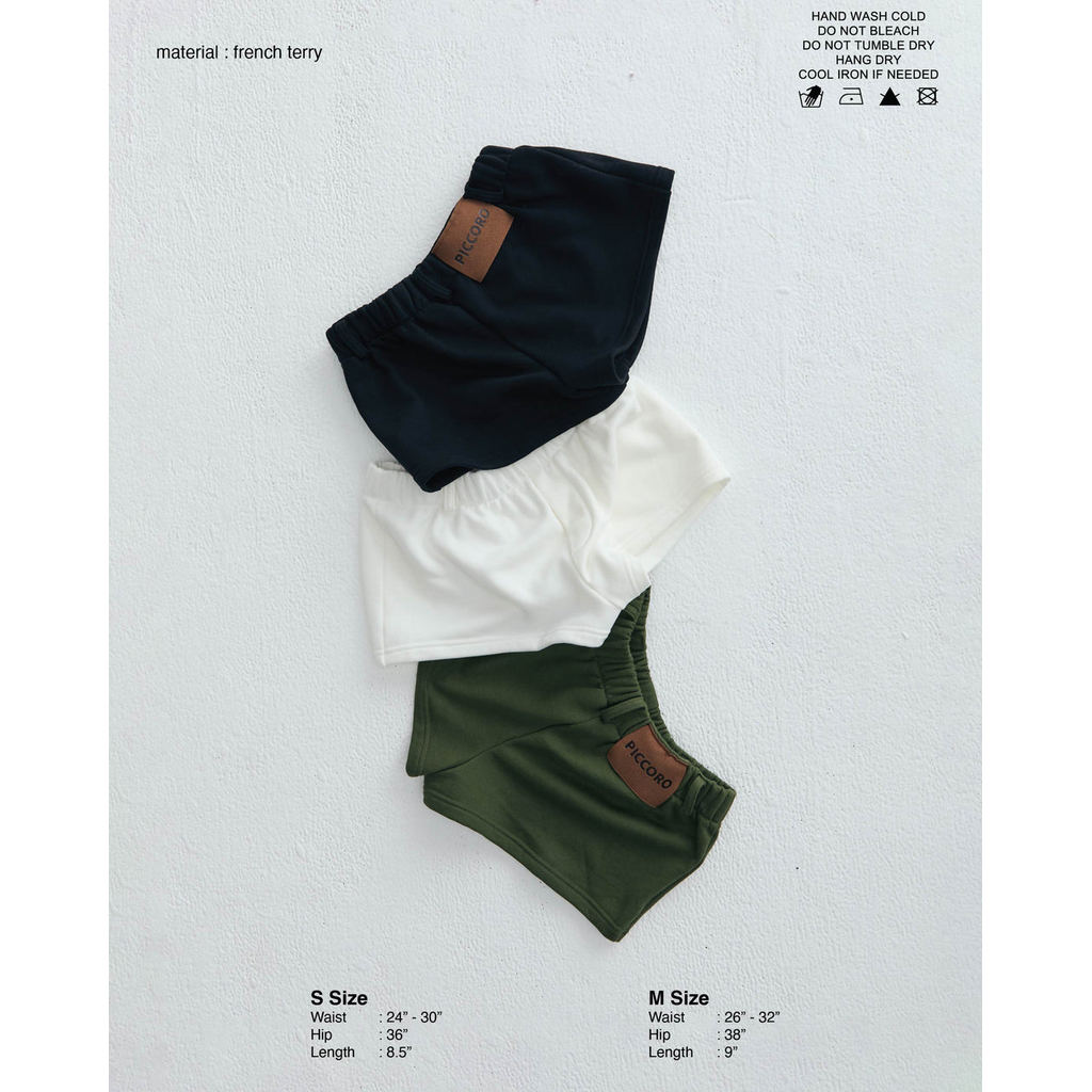 Piccoro - Soft Tiny Shorts กางเกงขาสั้นผ้านุ่มยืด
