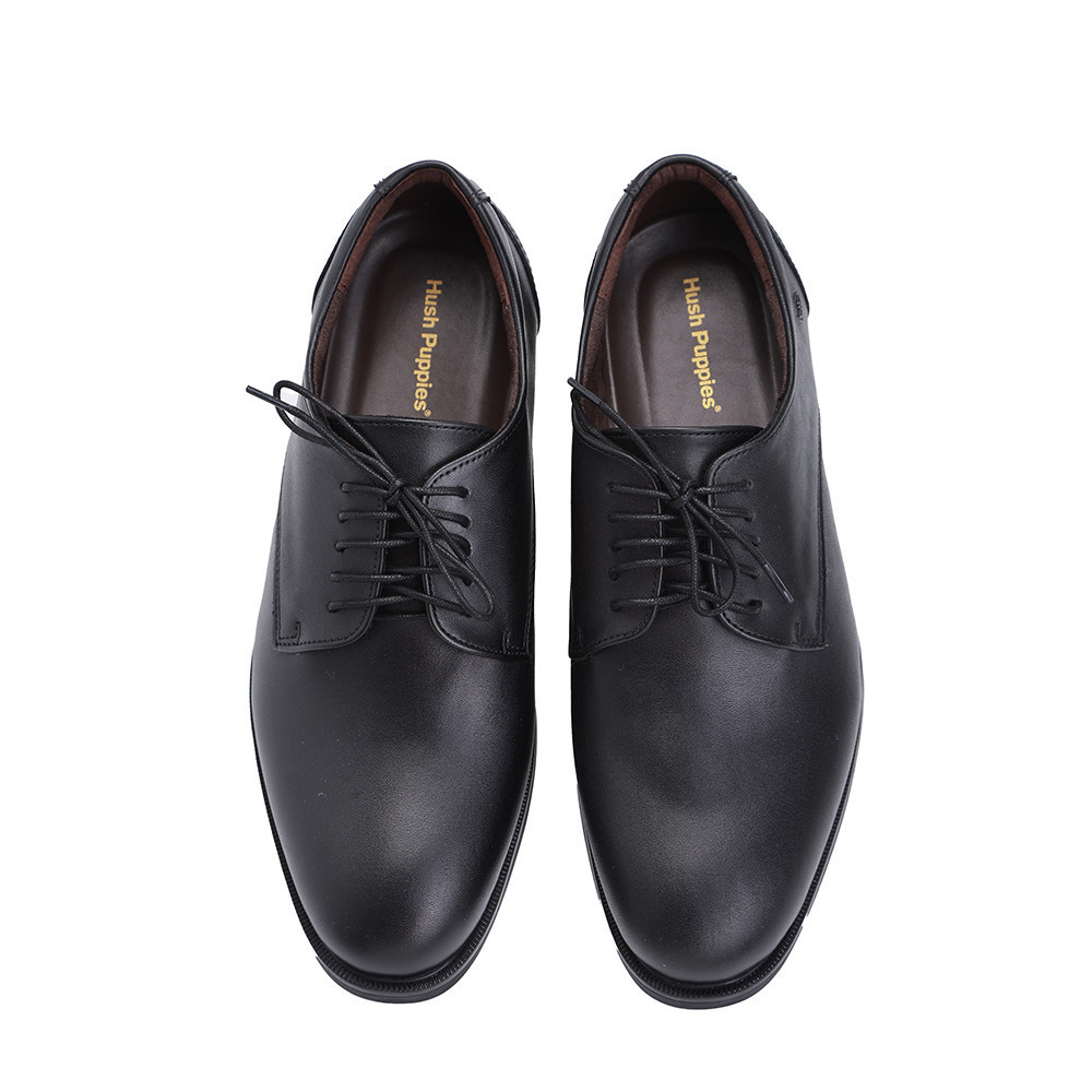 Hush Puppies حذاء رجالي رسمي جلد طبيعي — أسود — صورة 3
