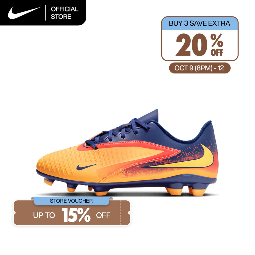 NIKE حذاء كرة قدم للأطفال Phantom 6 Low Club هالاند — صورة 2