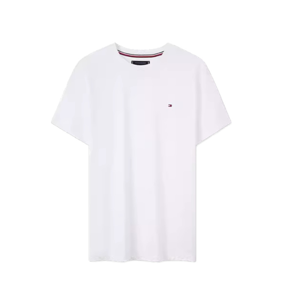 Tommy Hilfiger เสื้อยืด ผู้ชาย รุ่น MW0MW34899 YBR - สีขาว — صورة 2