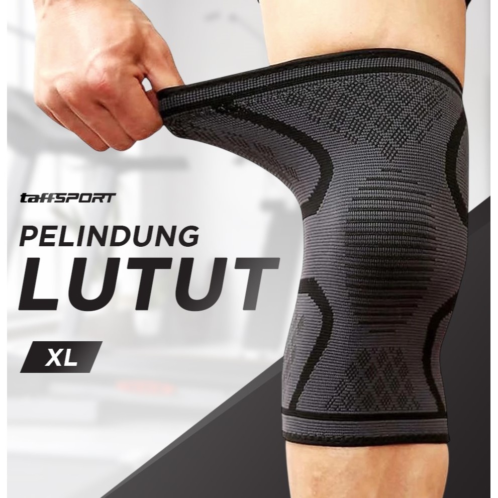 TISERA - TaffiSPORT Knee Support Compression Sport Fitness XL - A-7718