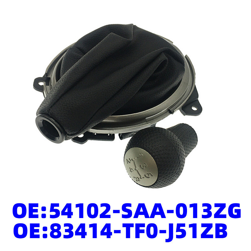 834414-TF0-J51ZB เหมาะสําหรับ Fit Shift Gear Gear Handball Handle ฝาครอบกันฝุ่น 54102-SA-013ZG