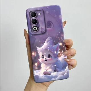 สําหรับ OPPO A5 2025 5G CPH2735 PKW120 OppoA5 4G CPH272727 เคสโทรศัพท์ดีไซน์ใหม่ MilkTea รูปแบบของเหลวซิลิโคนอ่อนนุ่มป้องกันกรณี