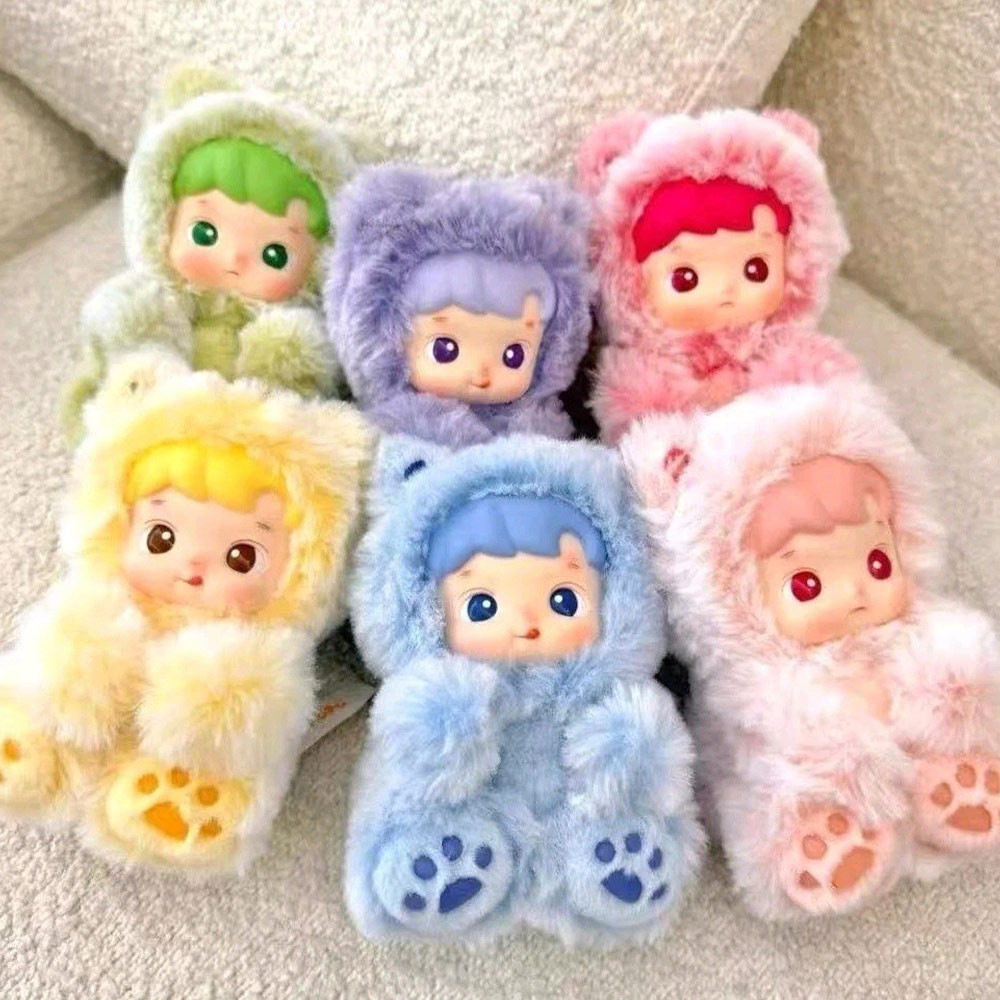 HACIPUPU Gummy Bear Series Vinyl Plush Pendant Blind Box Cute Gift