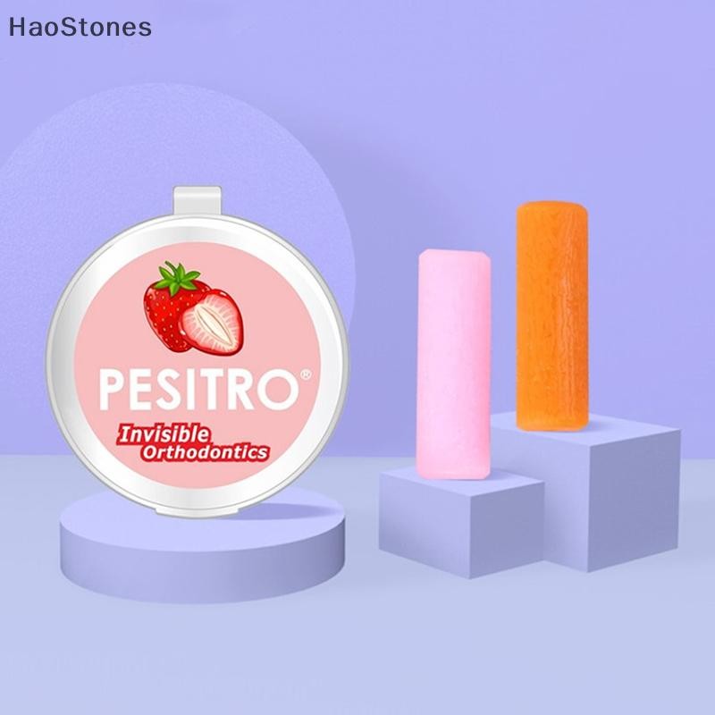 HaoStones 1 คู่ซิลิโคนฟัน Chew Aligner Chewies จัดฟันจัดฟันถาด Seater ทันตกรรมความงาม Chewies TH