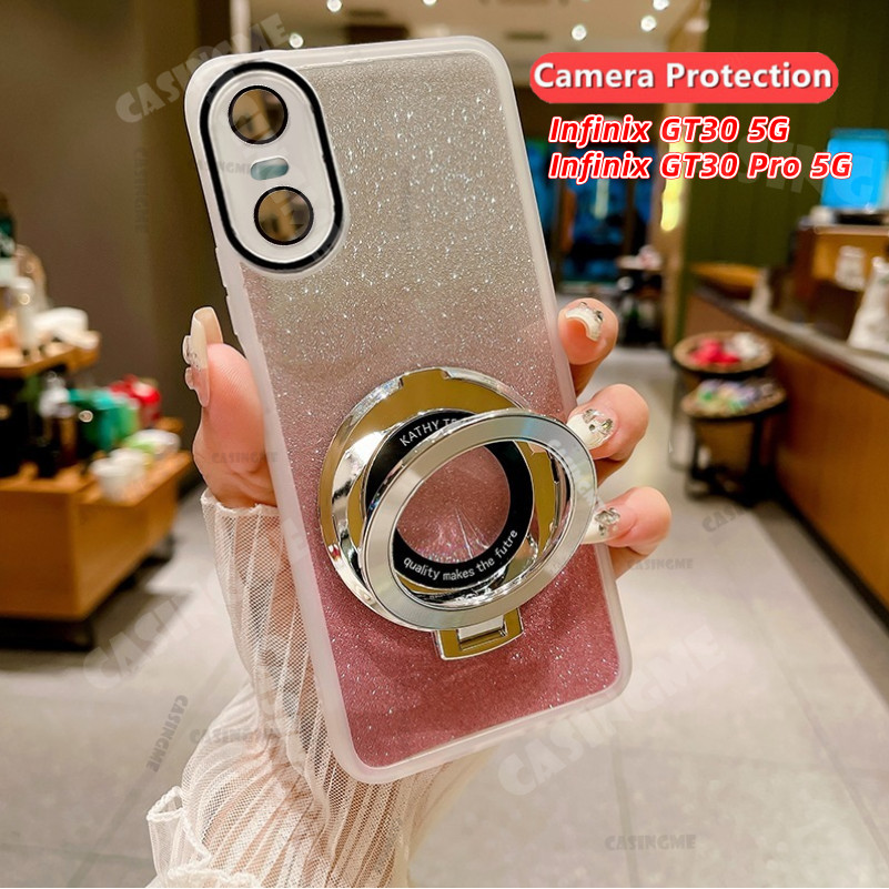 Infinix GT30 5G GT30Pro Bling แม่เหล็กดูดวงเล็บปลอกอ่อนสําหรับ infinixGT30 infinix GT30 GT 30 Pro 30