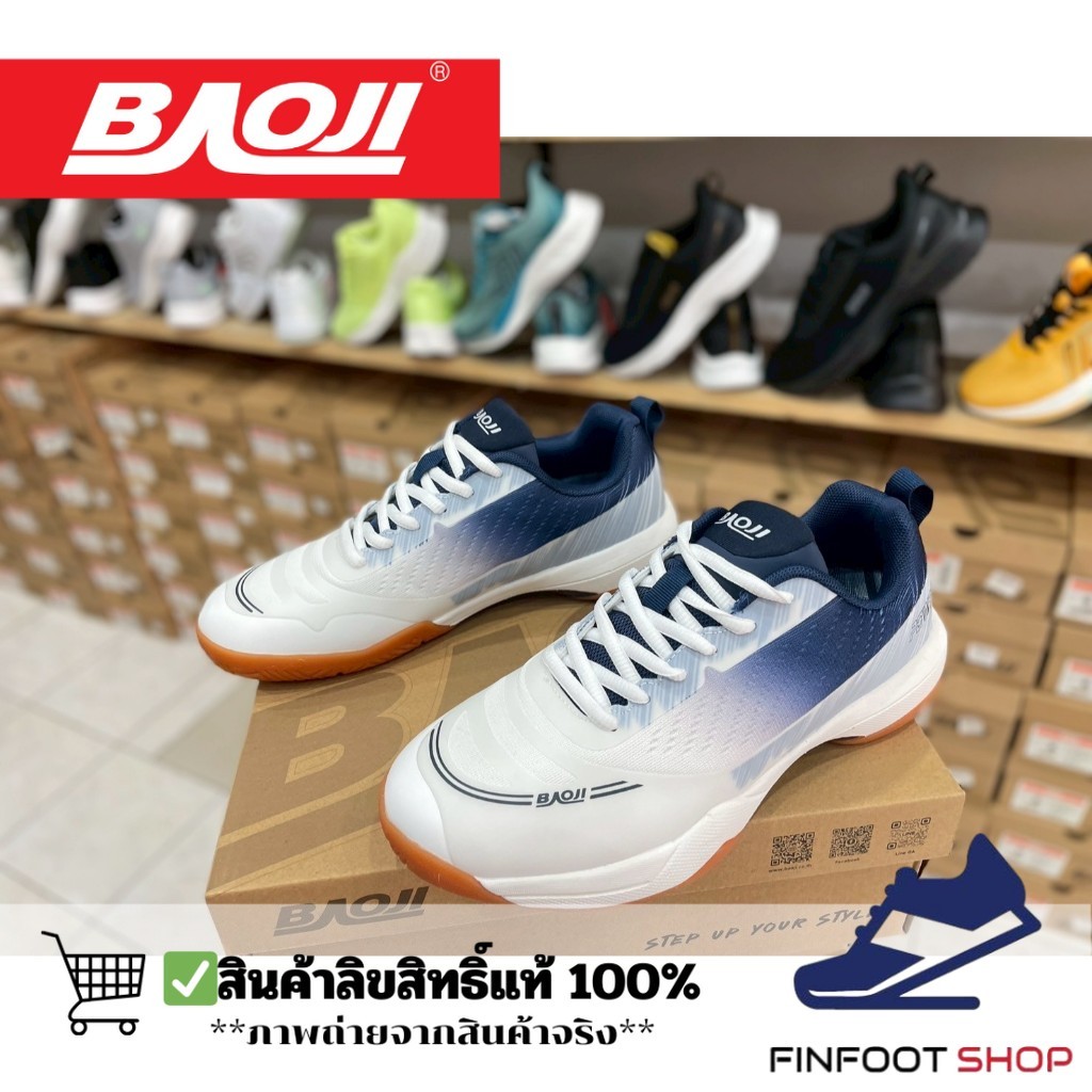 Baoji รองเท้าแบตมินตันผ้าใบผู้ชาย BAOJI รุ่น BJM943