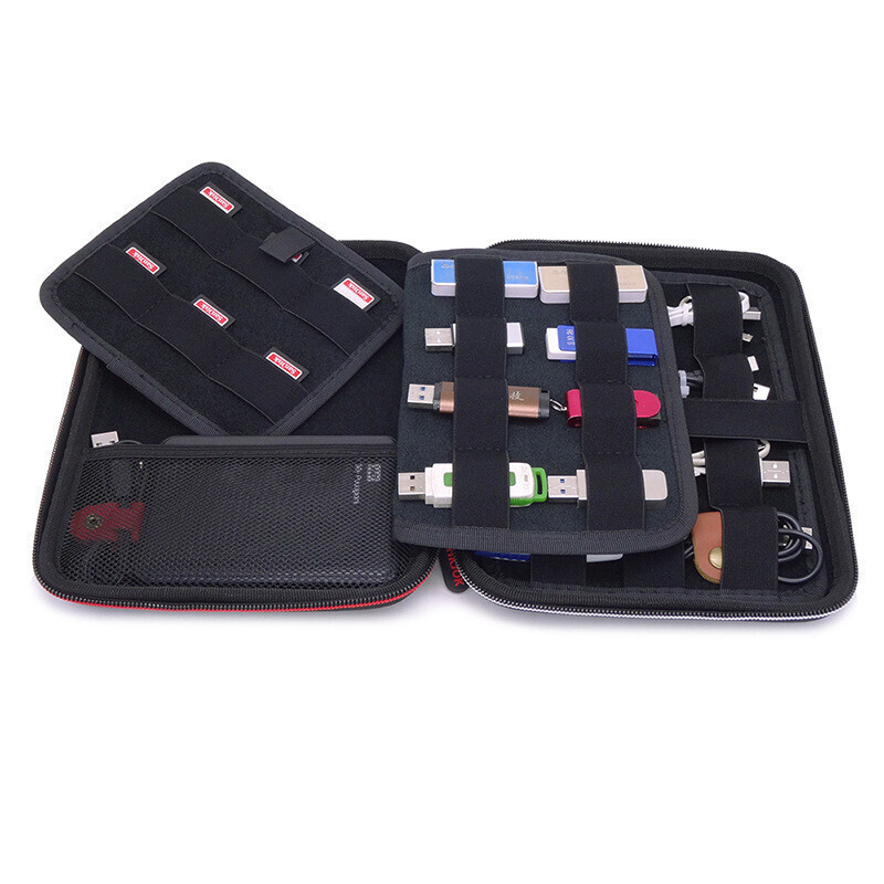 กระเป๋าป้องกัน สายเคเบิลข้อมูล u Shield กระเป๋าเก็บธนาคารออนไลน์แบบพกพาความจุขนาดใหญ่ Bank Enterpris