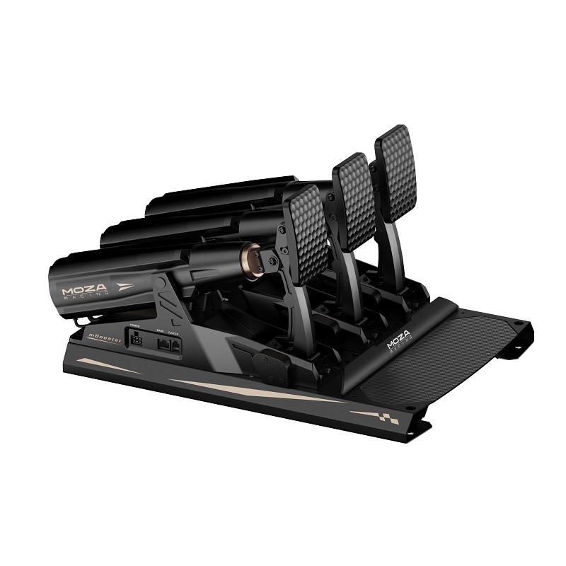 MOZA mbooster Active Racing Simulator Professional Pedal CRP2 เกมตรวจจับความดันคู่สามเหยียบ Magic Cl