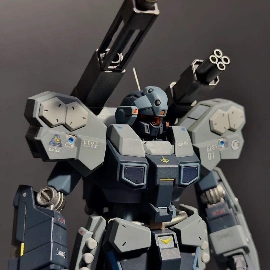 โรงงานเดิมรุ่นระเบิดhg Jesta Cannon พร้อมสติ๊กเกอร์น้ําประกอบรุ่น 1/144 ในประเทศ Mecha รูป jms