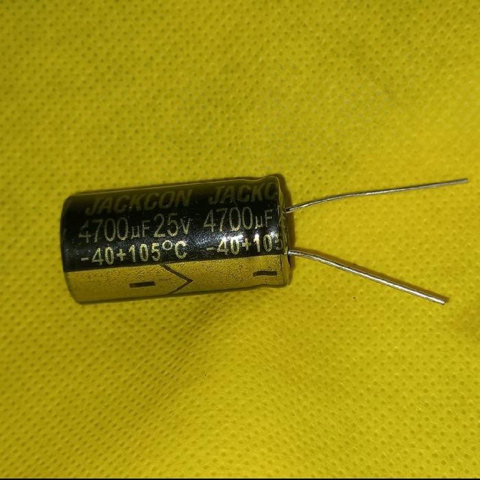 Elko jackcon 4700uf 25v ต้นฉบับไต้หวัน elco jackon jakcon 4700uf/25v Fajar