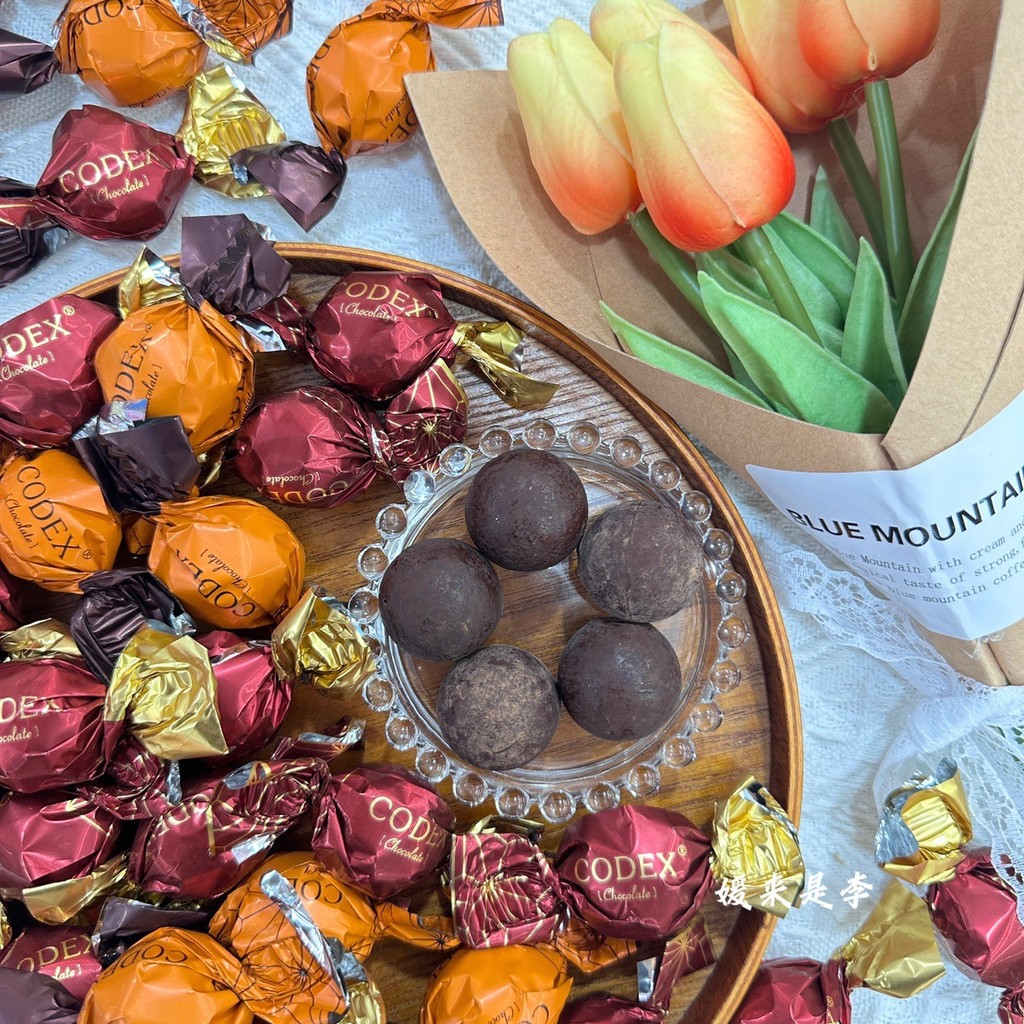 [สต๊อกพร้อม] CODEX CODEX CODEX ลูกอมแต่งงานช็อคโกแลต แซนวิชบิดคู่ ลูกอมแต่งงาน ของว่างรีเฟรช จํานวนม