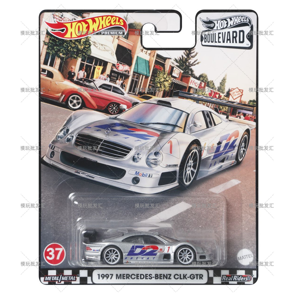 Hot Wheels hotwheels Garden Avenue 8 Mercedes-Benz CLK Car Culture Alloy Iron Sole Rubber Toy Model