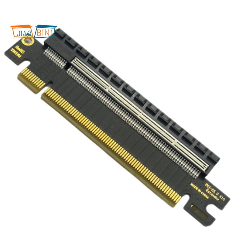 PCI-E เป็น PCI-E 16X แปลงอะแดปเตอร์ - ขั้วต่อสล็อต 180 องศา รองรับ PCI Express 5.0 X16 Gen3-5
