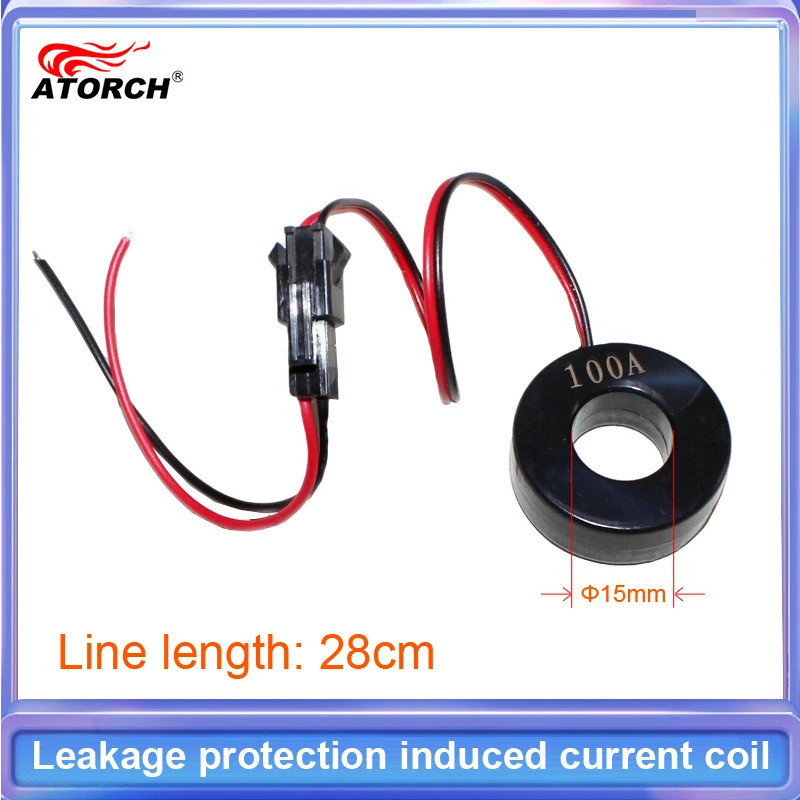 ATORCH Leakage คอยล์กระแสไฟอุปนัยสําหรับผลิตภัณฑ์ป้องกันการรั่วไหล AT2PL