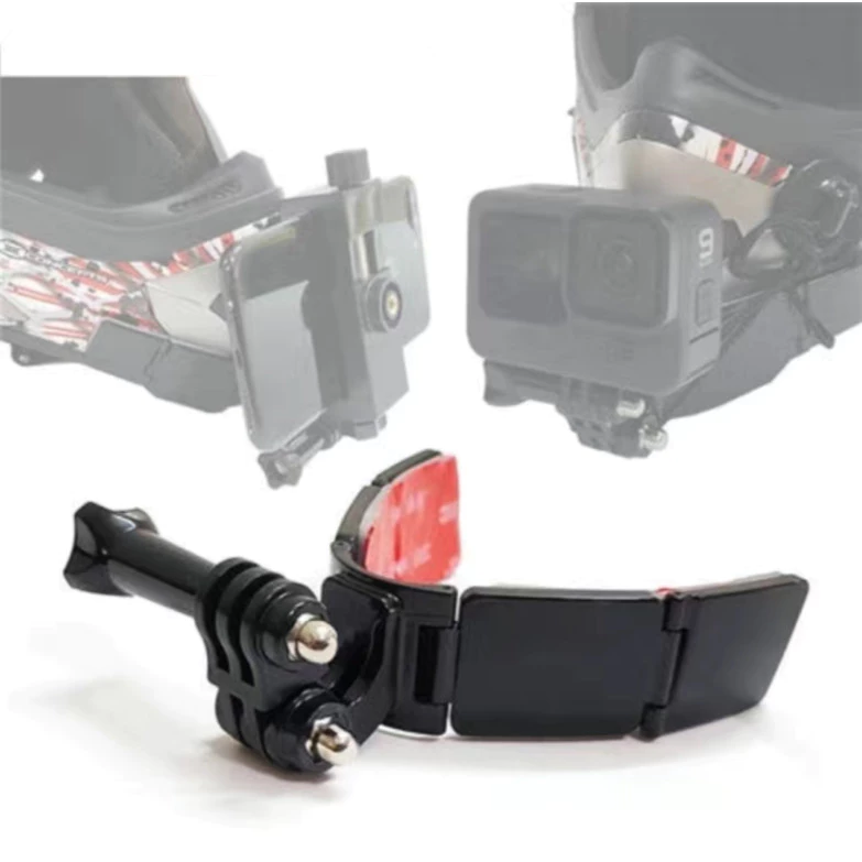 ขาติดหมวกกันน็อคแบบบานพับ สำหรับ GoPro และกล้องแอคชั่น thumbnail 7