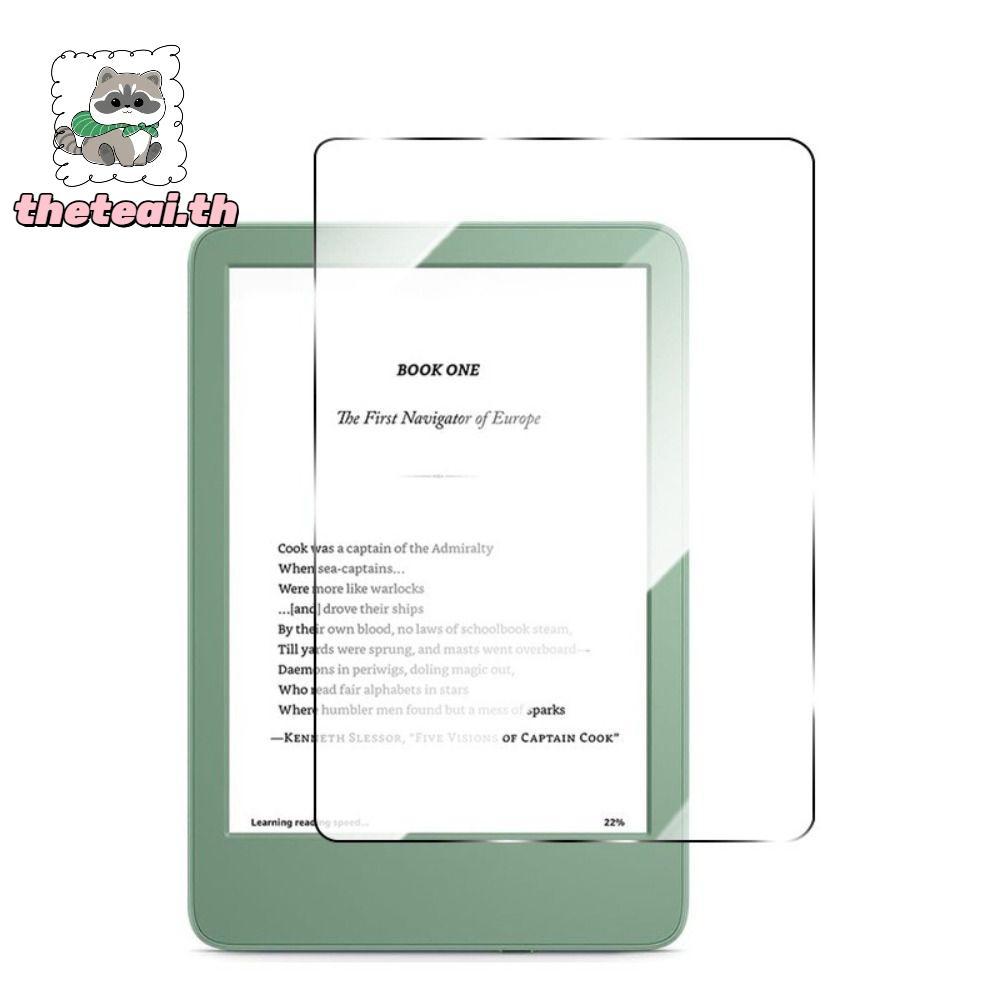 กระจกนิรภัย THETEAI, 12th Generation C2V2L3 e-Reader ป้องกันหน้าจอ, 2024 6 นิ้วกันกระแทก 9H ฟิล์มป้อ