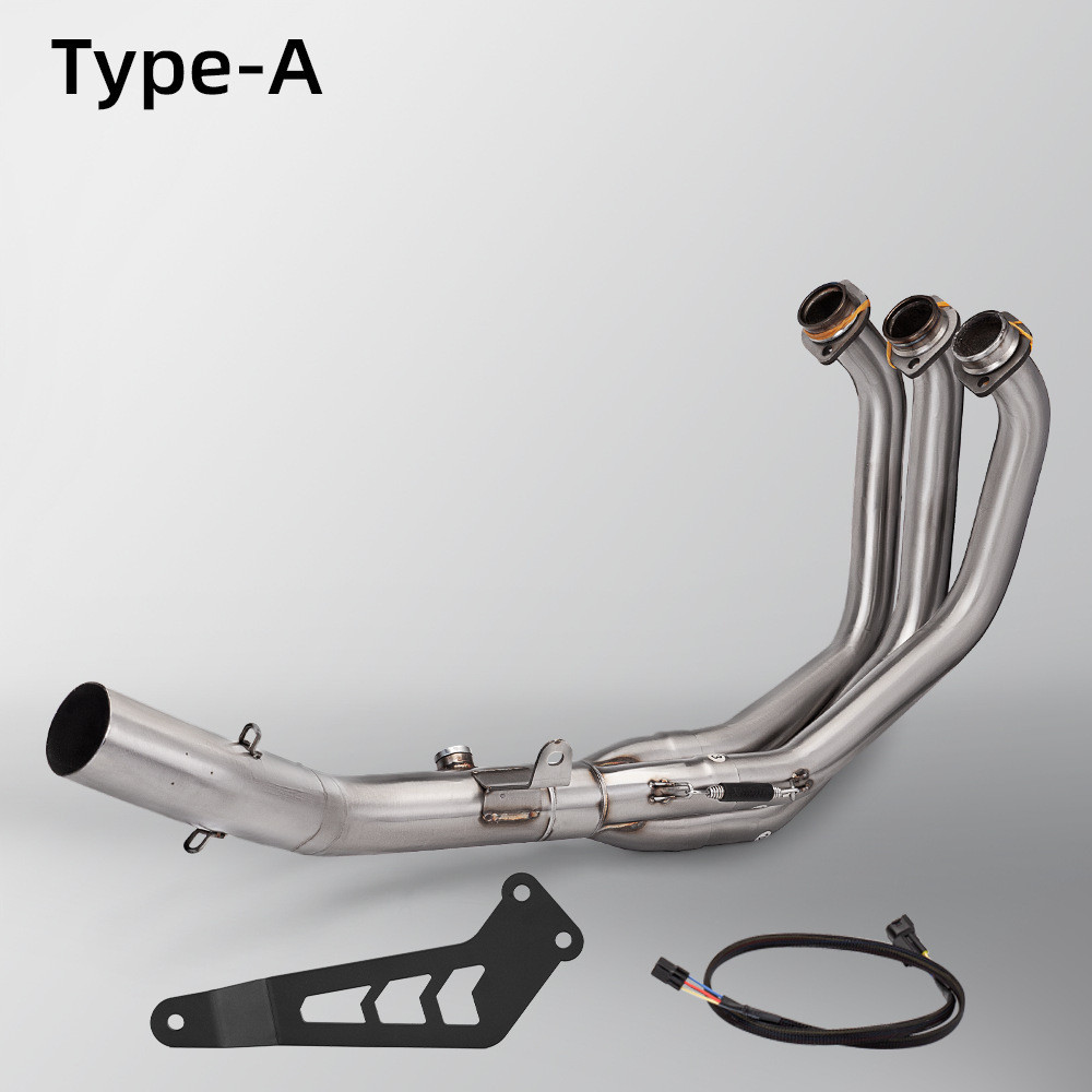 เหมาะสําหรับรถจักรยานยนต์ MT09 MT-09 mt09 MT09SP FZ09 2021 2022 2023 ท่อไอเสีย