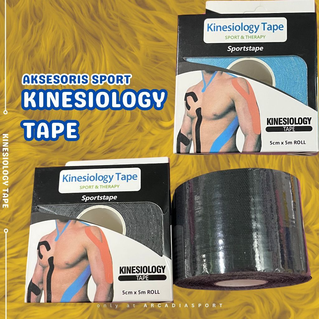 KINESIOLOGY TAPE ADHESIVE TAPE สําหรับ SPOTS & CARITY ARCADIA SPORT