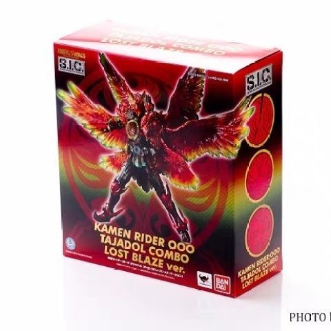 【พร้อมส่ง】sic kamen rider ooo ของเล่นตัวละครอนิเมะของแท้