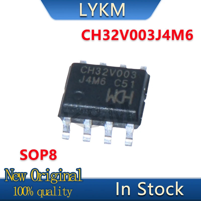 10-20/PCS ใหม่ Original CH32V003J4M6 CH32V003 J4M6 SOP8 ชิปเดี่ยวไมโครคอมพิวเตอร์ชิปในสต็อก 1Z0Z