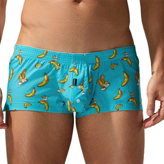 SEOBEAN กางเกงขาสั้นทรงลูกศรผู้ชาย สไตล์ใหม่ สำหรับพักผ่อนใน…