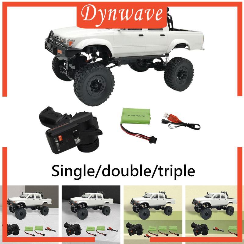 [Dynwave] 1:16 Scale C64-1 RC Crawler Car ชาร์จความเร็วสูง Race Car 4WD Off Road RC