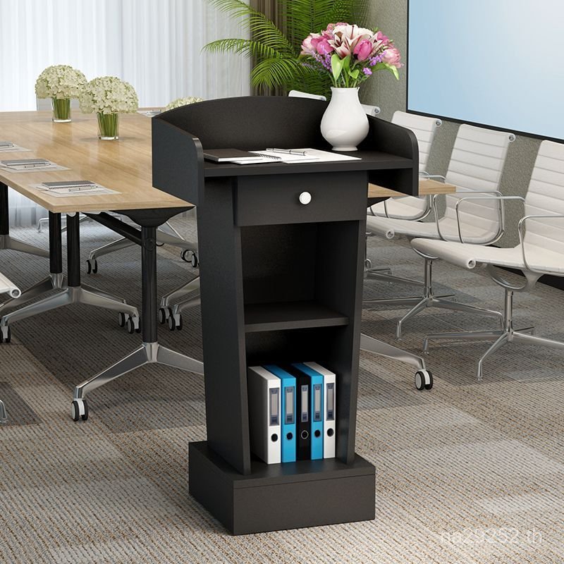 Podium Modern Minimalist Podium ตารางโฮสต์แผนกต้อนรับ Podium Podium Consultation ตารางคําพูดตารางยิน