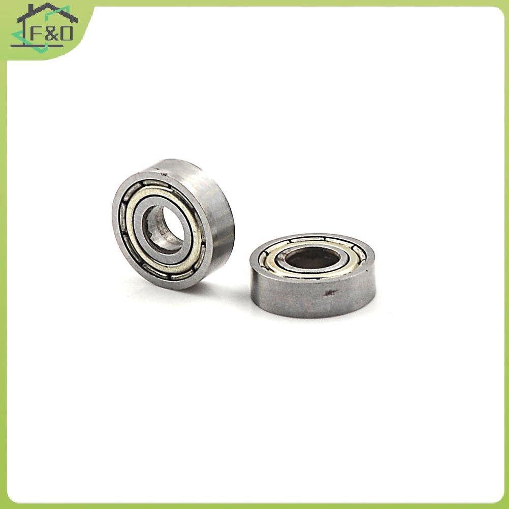 F&O 10 ชิ้นแบริ่งขนาดเล็ก 695ZZ 695-Z แบริ่งที่ทนทานที่แม่นยํา 5x13x4 มม.
