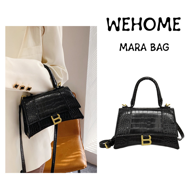 WEHOME Mara Bag กระเป๋าสะพายหนังสิทธิบัตรแฟชั่นกระเป๋า Messenger 4 สี