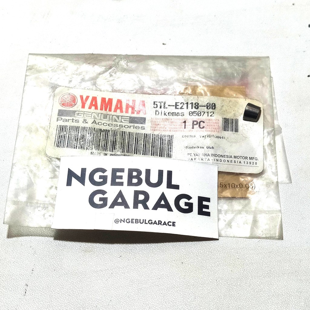 Spring Retainer Nail Valve MIO FINO MIO M3 YAMAHA ORI 5TL E2118 00